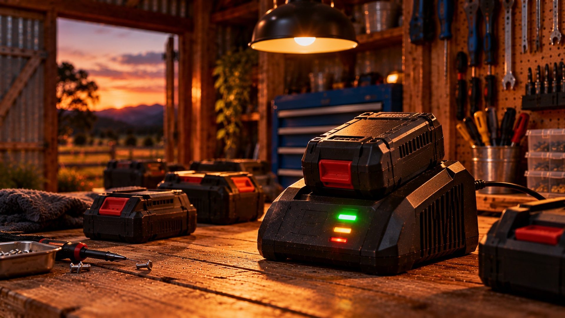Charger Flashing Lights and the BMS