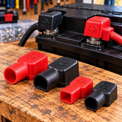 Battery terminal covers